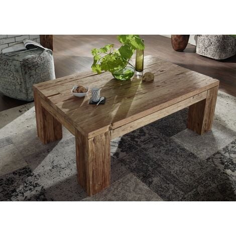 Grezzo Tavolo Salone Legno HOT Legno Grezzo Tavolino Da CaffÃ