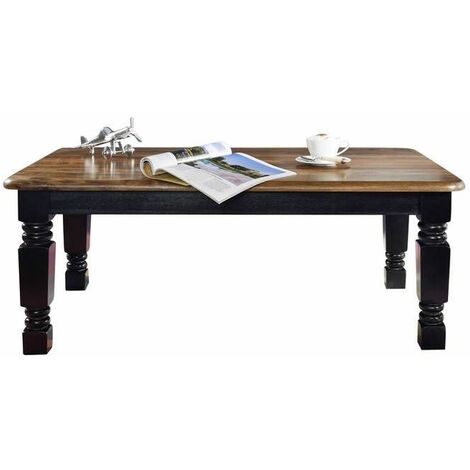 Tavolino Salotto In Legno Palissandro Toronto - Design Moderno E Naturale