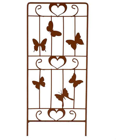 Petit treillage papillon 15x1x38cm