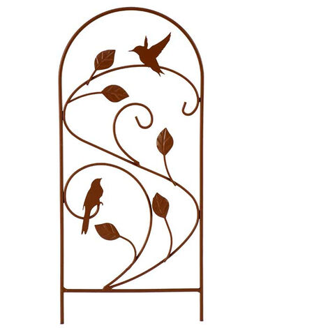 Petit treillage déco oiseaux 15x1x38cm (1/2)