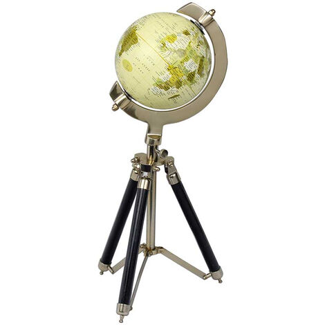 Globe décoratif sur pieds 15x13x39cm (1/3)