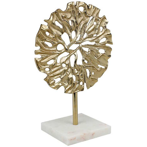 Objet décoratif avec socle en marbre 31x18x43cm (1/4)
