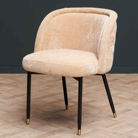 Chaise capitonnée Tramell 57x63x76cm (1/5)