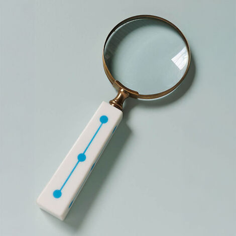 Loupe turquoise Finition 20x9cm (1/2)