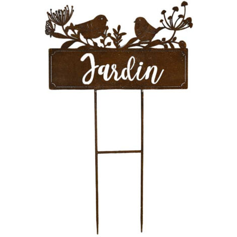 Pique jardin fer marron  41x65cm (1/2)