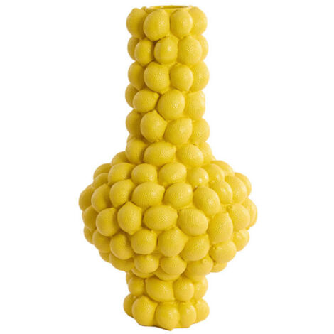 Vase déco citron jaune 62x32cm (1/3)