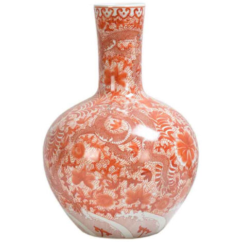 Vase céramique corail Dragon 43cm (1/2)