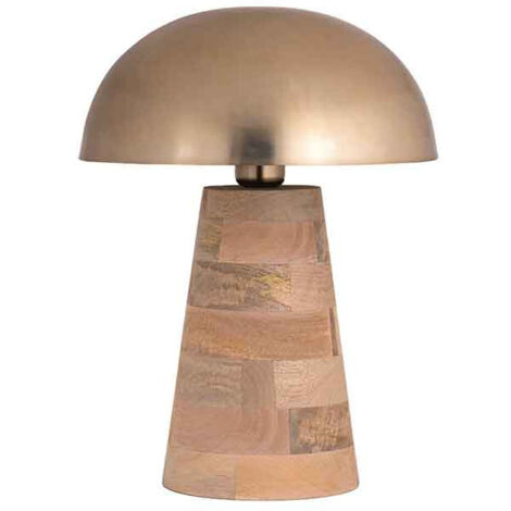 Lampe Peyo manguier bois 31x41cm (1/2)
