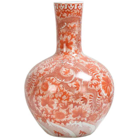 Vase céramique corail Dragon 53x38cm (1/2)