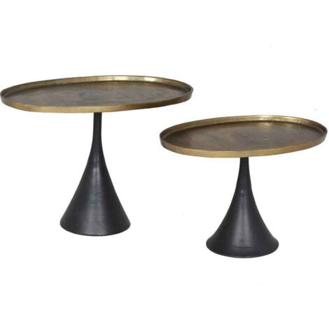 Ensemble 2 tables basses TOP 70x42x50cm (1/2)