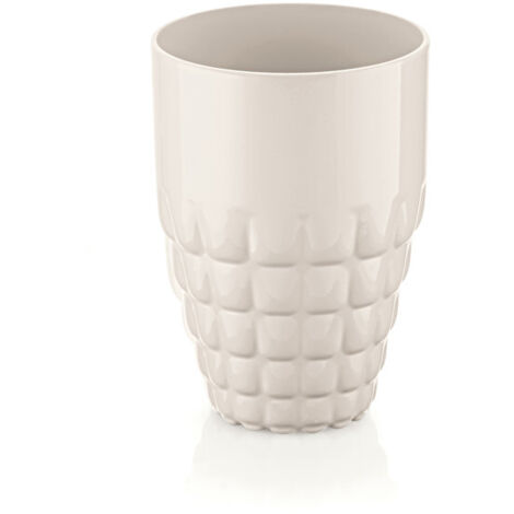 Verre haut blanc Tiffany 9x13cm