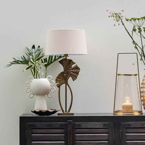 Lampe Chehoma fleur de ginkgo 53x13x29cm (1/4)