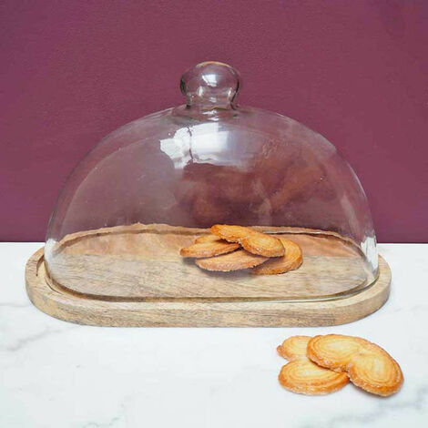 Grande cloche et plateau Bee Chehoma 41797