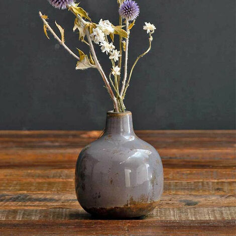 Vase céramique parme Chehoma 10x9cm