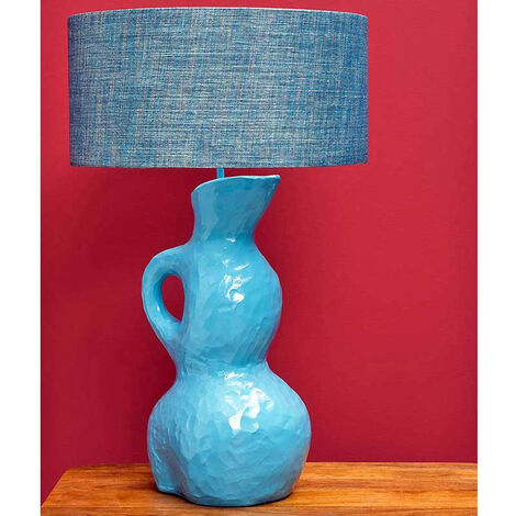 Lampe résine Chehoma pichet riviera 53x31x31cm (1/2)