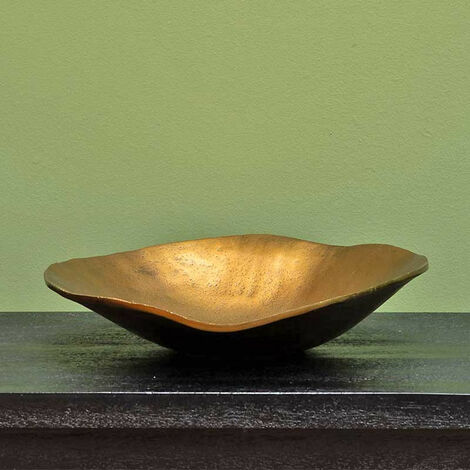 Vide-poche Doré En Métal - Lot De 2 Pièces, Design Coquille Géométrique | Rangement Clés, Bijoux, Montres | Déco Entrée, Bureau