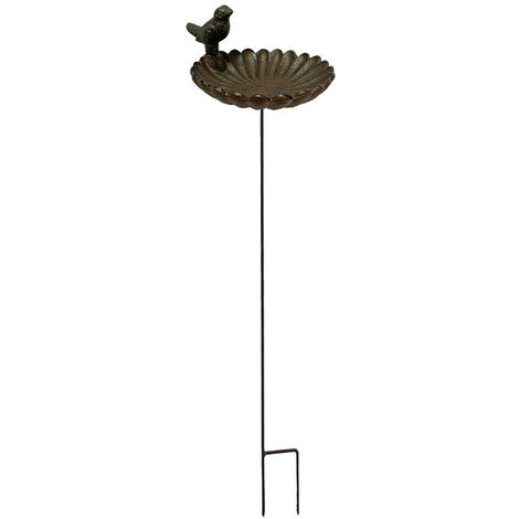 Mangeoire oiseaux à planter 17x14x100cm