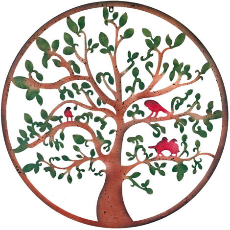 Décoration murale arbre 78x78cm