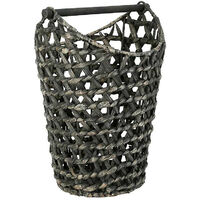 Panier Celebes noir Côté Table 28x30x42cm