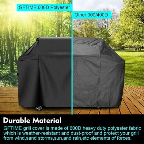 Outdoor BBQ Gas Grill Cover Waterproof Outdoor Heavy Duty UV Protection L/XL/XXL 
