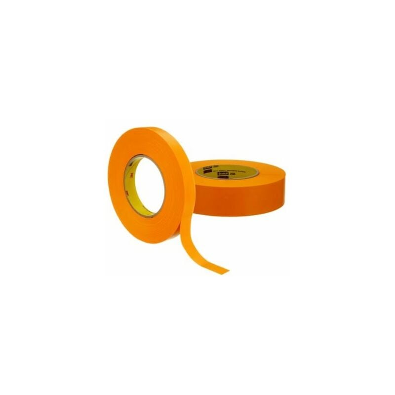 Ruban adhésif de masquage papier lisse 2525, orange, 48mm x 55m 3M