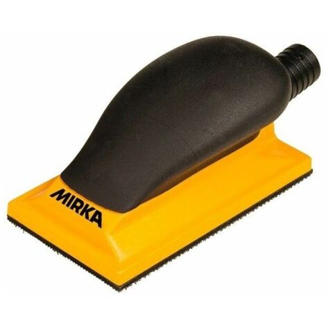 Cale de ponçage aspirante 70x125mm grip 13 trous jaune - Mirka