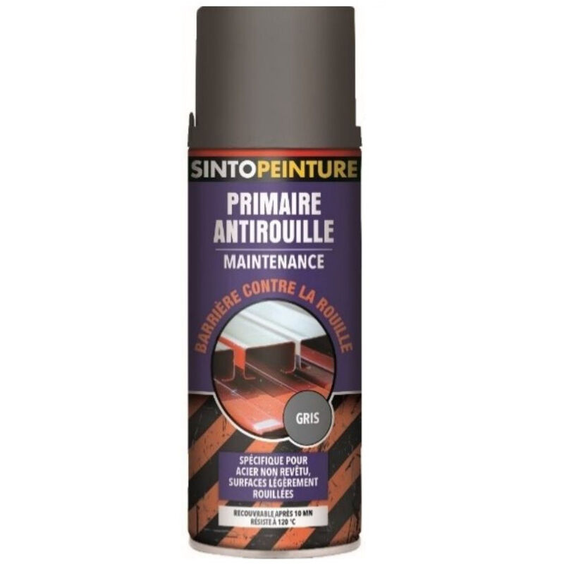 Aérosol sous couche 400 ml pour fer et métal - SINTO - 920415