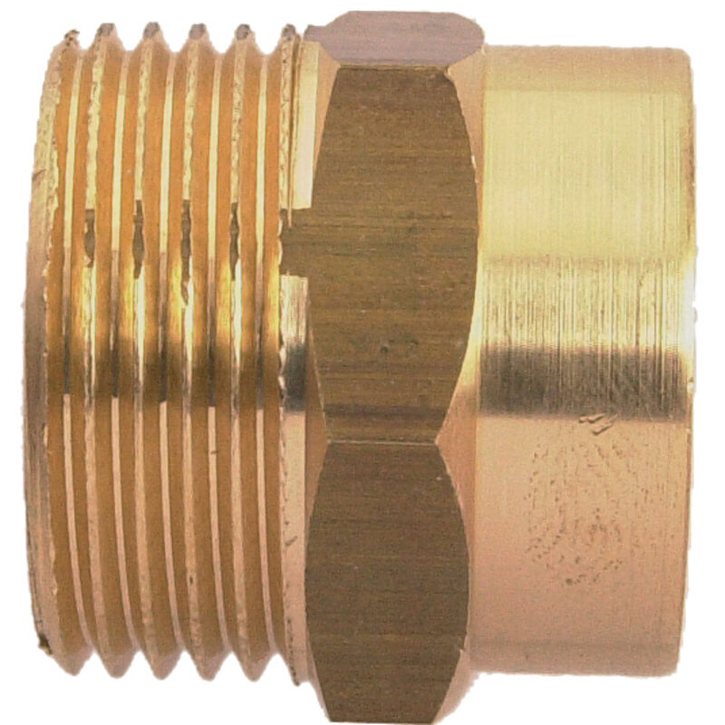 HERKINDNESS Lot De 4 Rallonges Robinet 1/2 Pouce En Acier Inoxydable - Extensions Filetées IG 19,8mm X AG 20,4mm