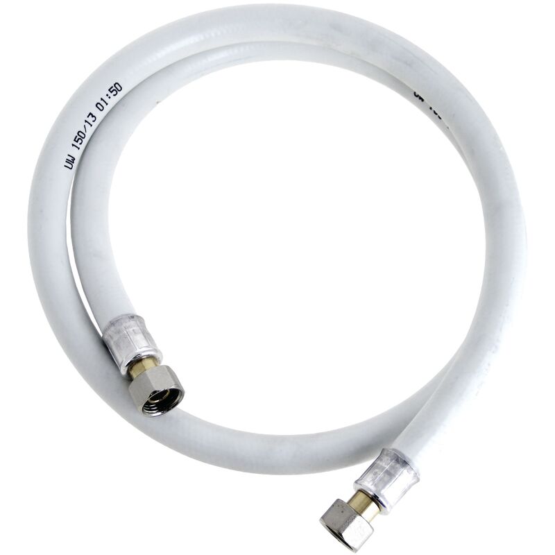 Tuyau Flexible Pour Gaz Naturel - Longueur 1,50 Mètre - Couleur Blanc - Conforme Aux Normes