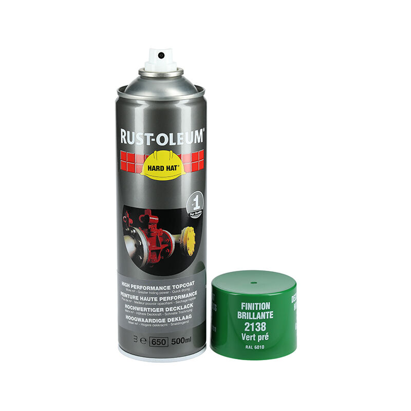 Vernis de protection en bombe aérosol Rust-Oleum effet pailleté or 400ml
