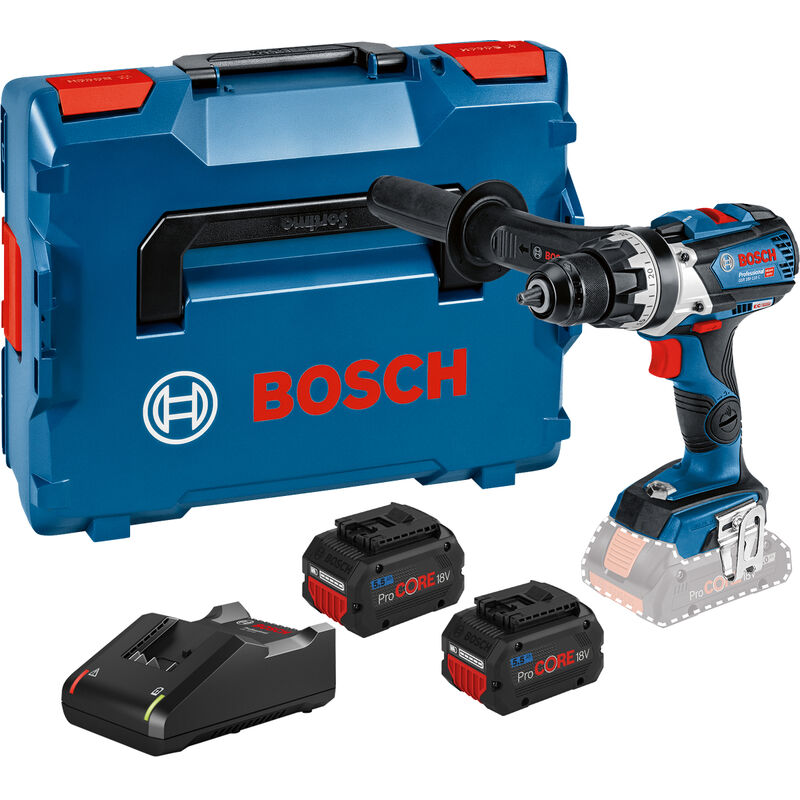 Bosch Professional 06019J5002 GSR 18V-150 C, Perceuse-visseuse Bleu Solo :  : Bricolage