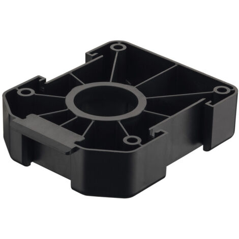 Plaque de fixation AXILO™ noire carré à visser - 637.76.333