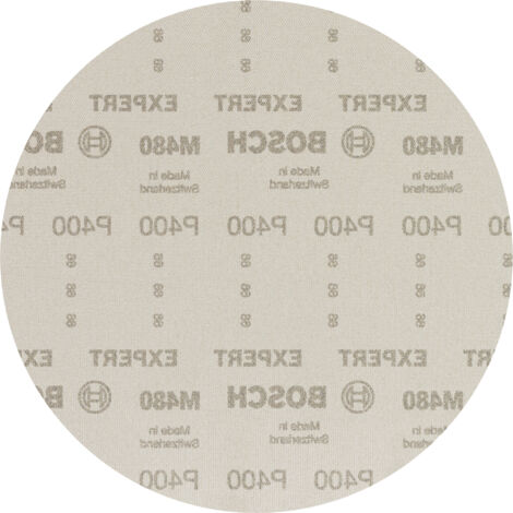 Disques abrasifs réticulés 225mm Expert M480 pour ponceuses excentriques G400 BOSCH 2608900715