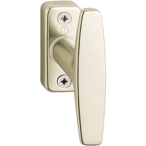 Hoppe – Bouton crémone 065/32P pour fenêtre aluminium anodisé – Entraxe 43mm – Installation rapide – Design léger et résistant à la corrosion
