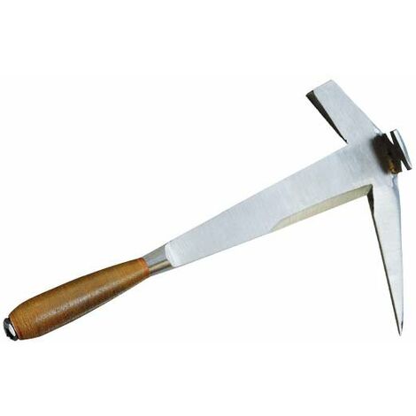 Jouanel – Marteau de couvreur-ardoisier à droite pour ardoise – Panne courte, embout pointu, talon strié – MACD