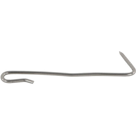 Crochet d'ardoise pointe 10x2,4mm inox 17% en boite de 900 - FRENEHARD - QAFAP1057/9