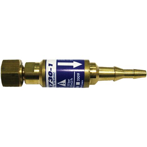 Clapet anti-retour SECURIDAVE O2 pour chalumeau 12x100 - GCE CHARLEDAVE - A200339EMB
