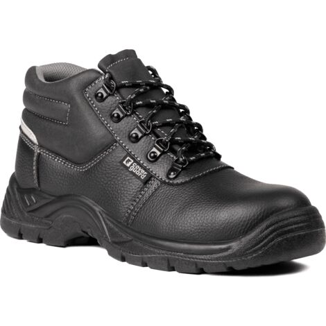 Coverguard – Chaussures hautes Agate – Bottes de sécurité en cuir pleine fleur – Pointure 44 – Embout acier – Semelle antiperforation