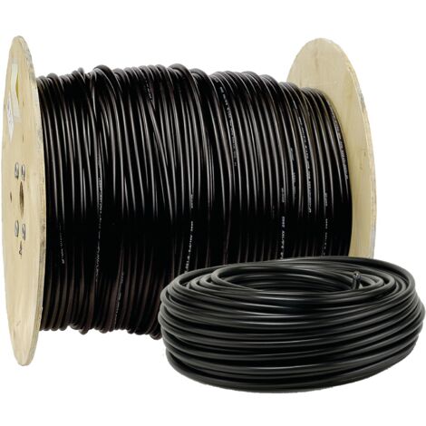 Câble rigide U-1000 R2V 3G1,5mm² 50m noir - FILS & CÂBLES - PA0038B598CB