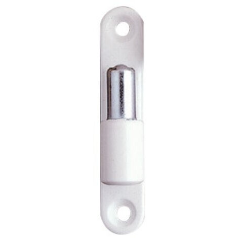 Paumelle fiche P50 en acier inoxydable blanc – Résistante à la corrosion – Diamètre 15 mm pour portes en PVC – Installation simplifiée – Otlav