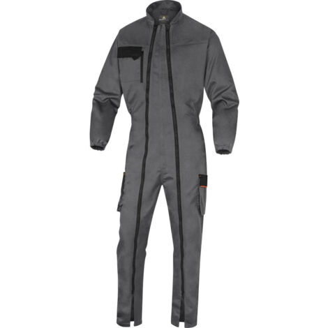 Combinaison de travail à double zips MACH2 V3 gris/orange TXL - DELTA PLUS - M2CZ3GOXG