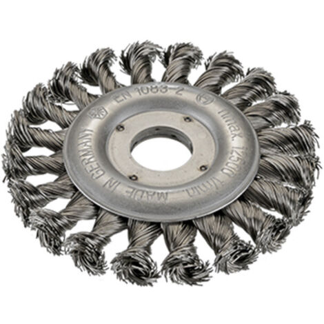Brosse ronde avec fil acier tressé RBZ 115mm - OSBORN - 2008631151 (1/2)