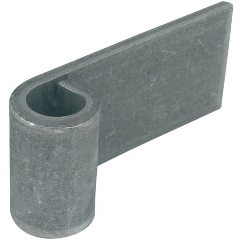 Nœud droit à souder acier brut 16x100mm – Fixation solide pour volets et structures métalliques – T439010 (1/3)