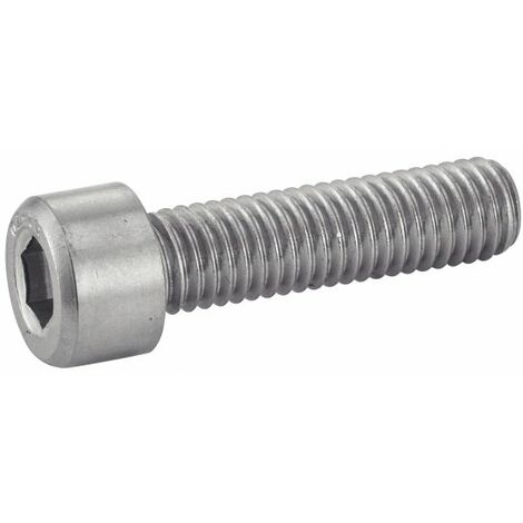 Vis à métaux tête cylindrique creuse A4 DIN 912 8X140 boîte de 50 - ACTON - 642018X140 (1/3)