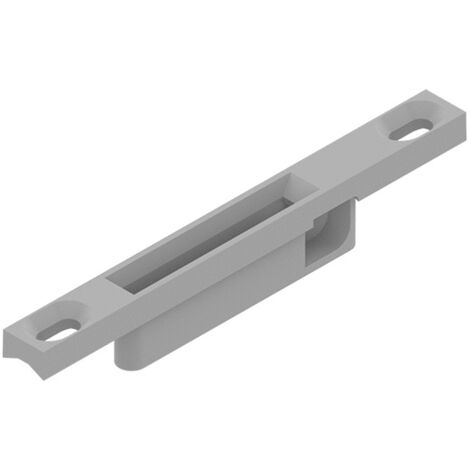 Gâches de coulissant applique argenté RAL9006 - LA CROISEE DS - DS2274-007