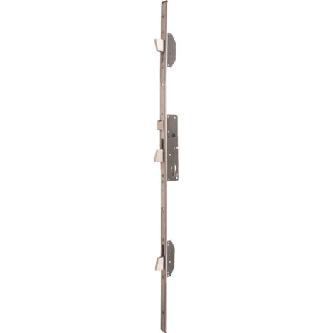 Serrure multipoint encastrée 3 points – Entraxe 85mm – Pênes basculants autobloquants – Têtière U inox – 785201352 – Is&Eacute