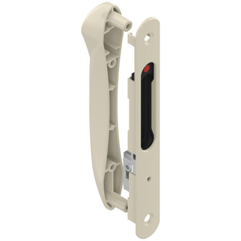 Fermeture double à clé laqué brun RAL1247  - LA CROISEE DS -  DS6796-097
