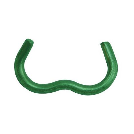 Edma – Agrafe pour grillage 16mm en acier galvanisé – Boîte de 1250 unités – Résistante aux intempéries – 44201