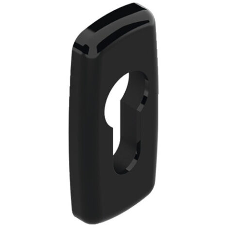 Entrée crystal clé I à visser zamak noir RAL 9005 - LA CROISEE DS - DS8024-013 (1/2)