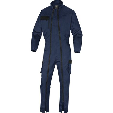 Combinaison de travail à double zips MACH2 V3 bleu marine roi TS DELTA PLUS M2CZ3BMPT